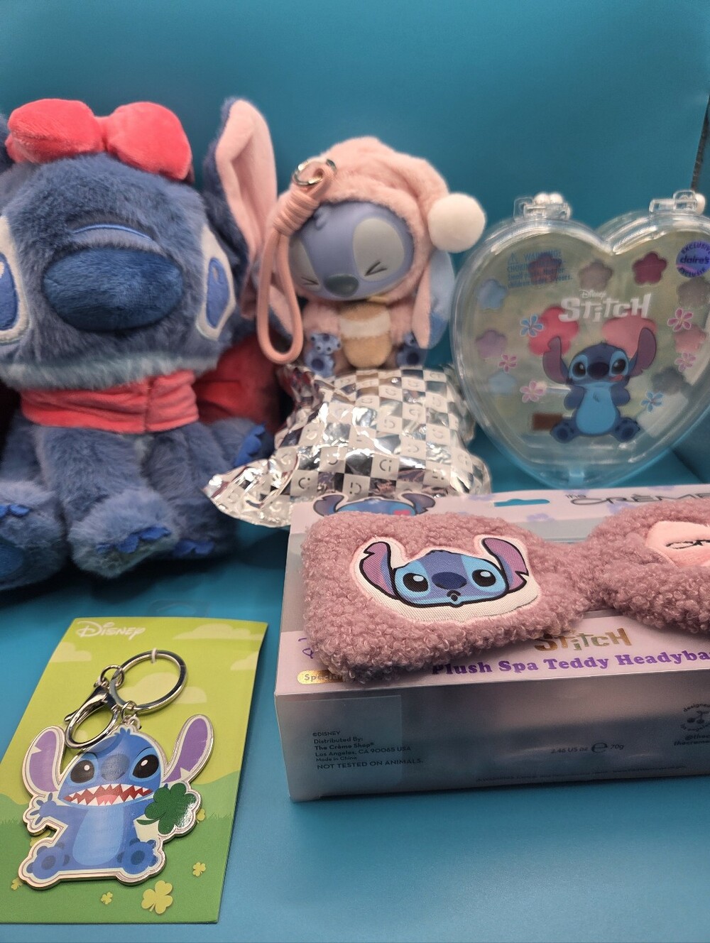 Brand New Girls Disney Stitch Gift Set With Miniso Blind Bag Toy